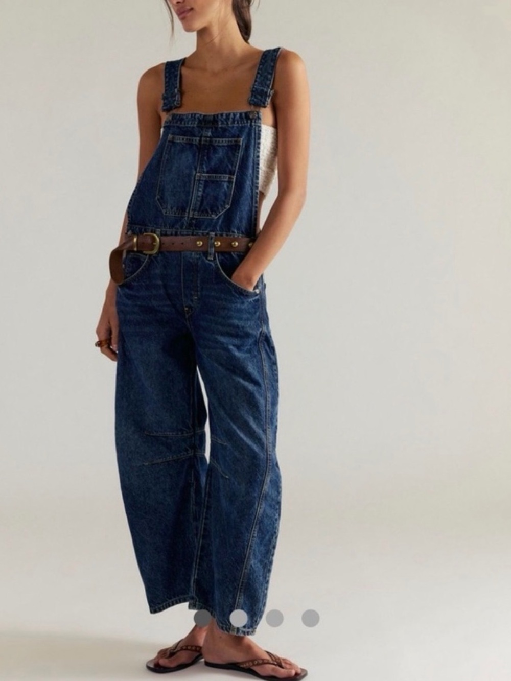 Good Luck Barrel Overalls